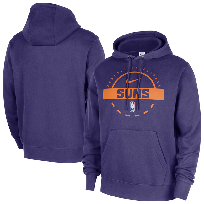 Men's Phoenix Suns Purple 2025/26 Practice Club Pullover Hoodie